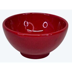 Waechtersbach Fun Factory Cherry Red Freestyle Sauce Dip Bowl Germany 3 3/4”